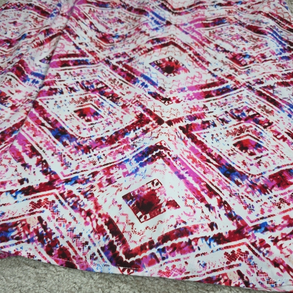 Show Me Your Mumu Circus Mini Slip Dress Size M Abrias Pink Diamond Print - Picture 4 of 8